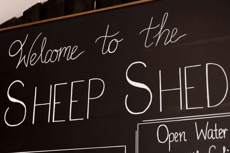 Sheep shed