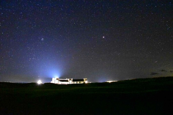 Night sky of The Machrie