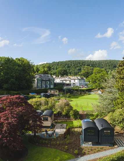 Grounds of the hotel