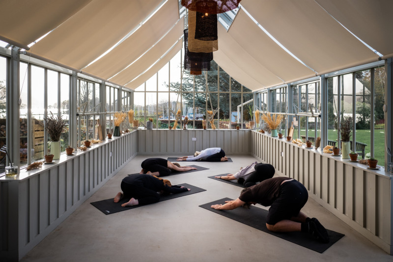 Yoga in The Glasshouse