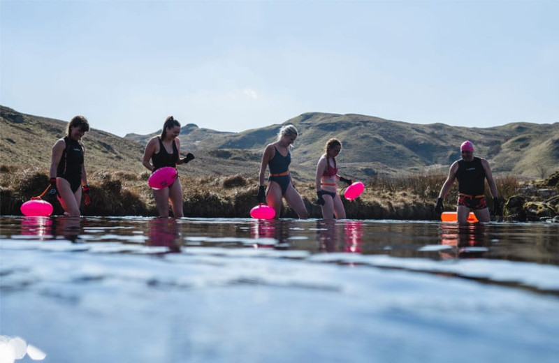 Angle Tarn wild hike and swim