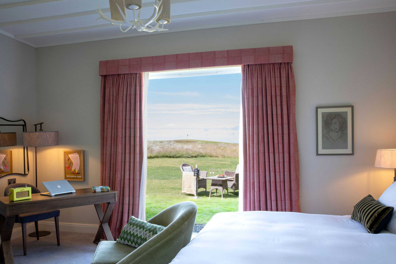 Comfy Luxe room in The Machrie Hotel