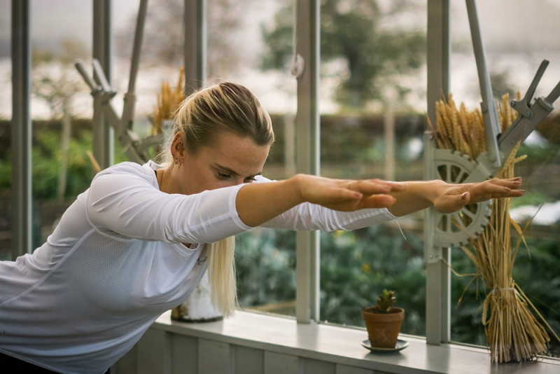 Yoga in the Glasshouse