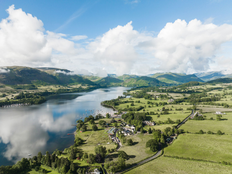 Another Place, The Lake, aerial