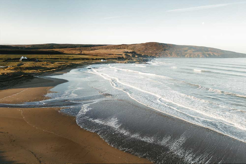 The Machrie beach