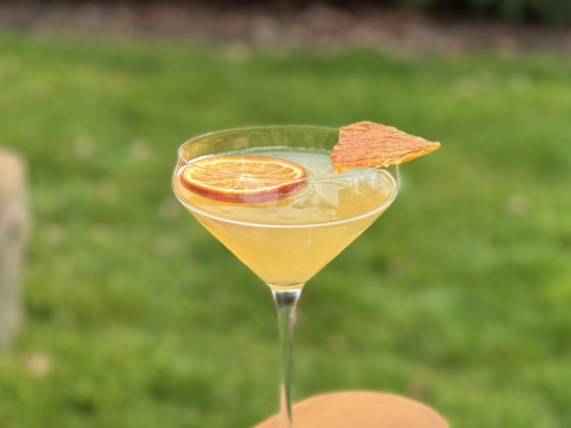 Image for Dalemain marmalade martini cocktail recipe blog post