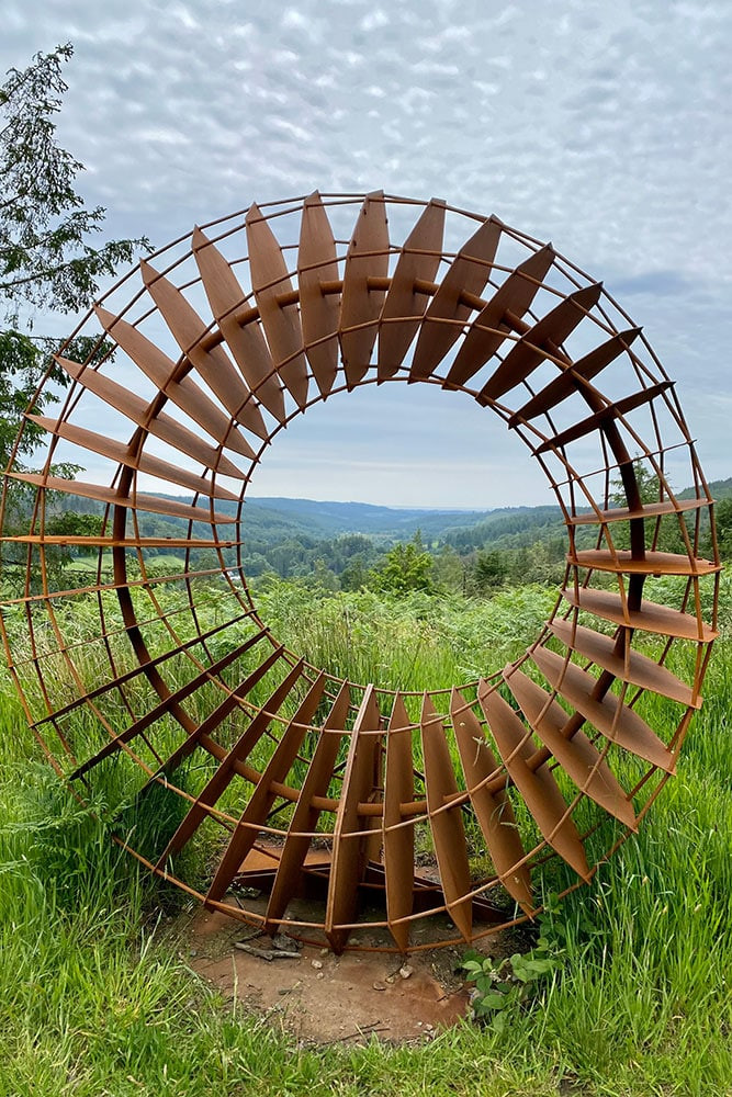 Grizedale Sculpture forest only breathe