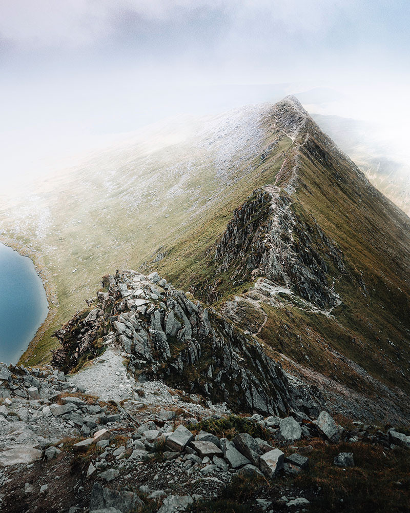 Helvellyn striding edge