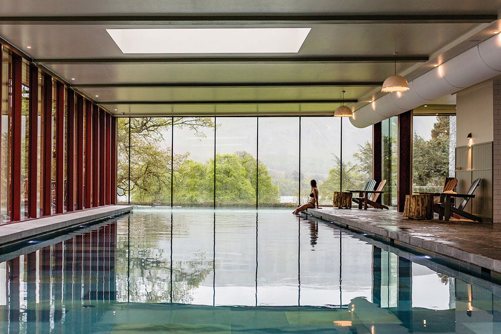 hotel swimming pool ullswater