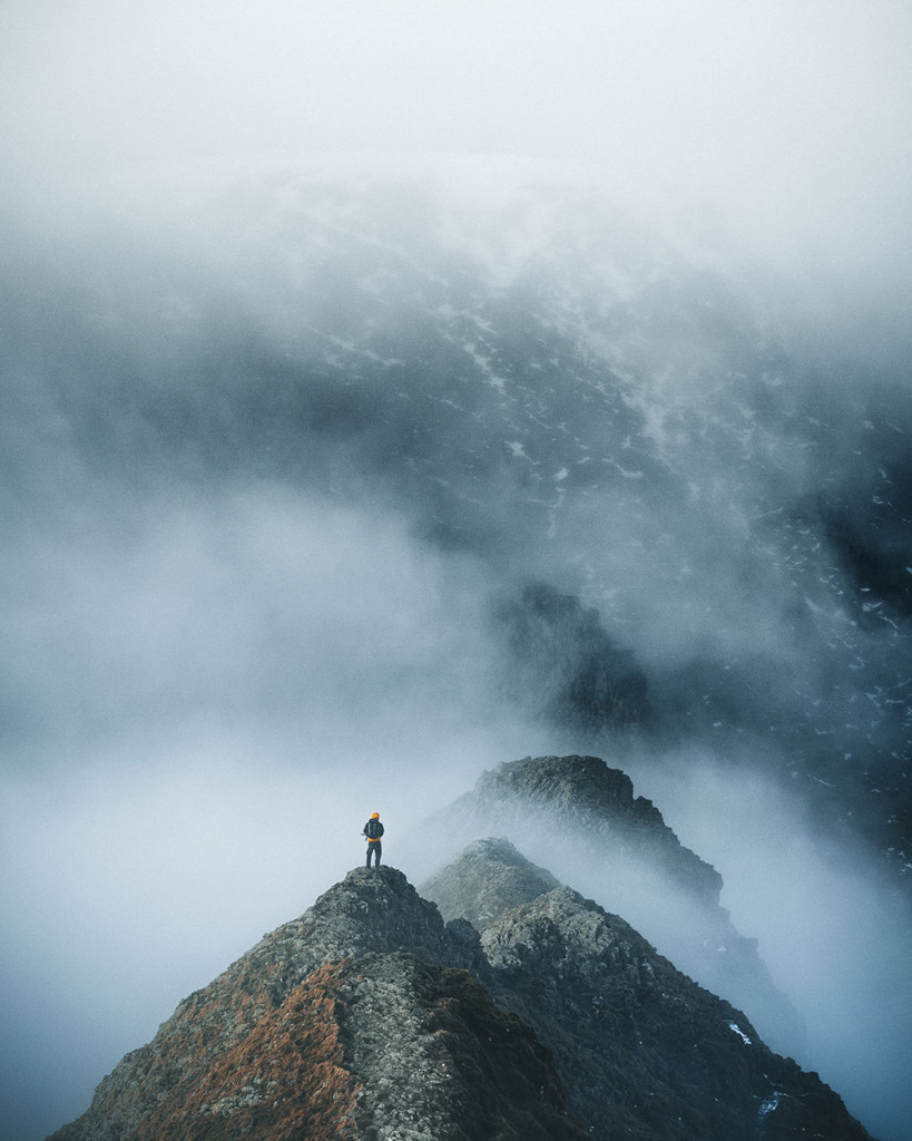 Ryan Lomas Lake District photographer peak clouds