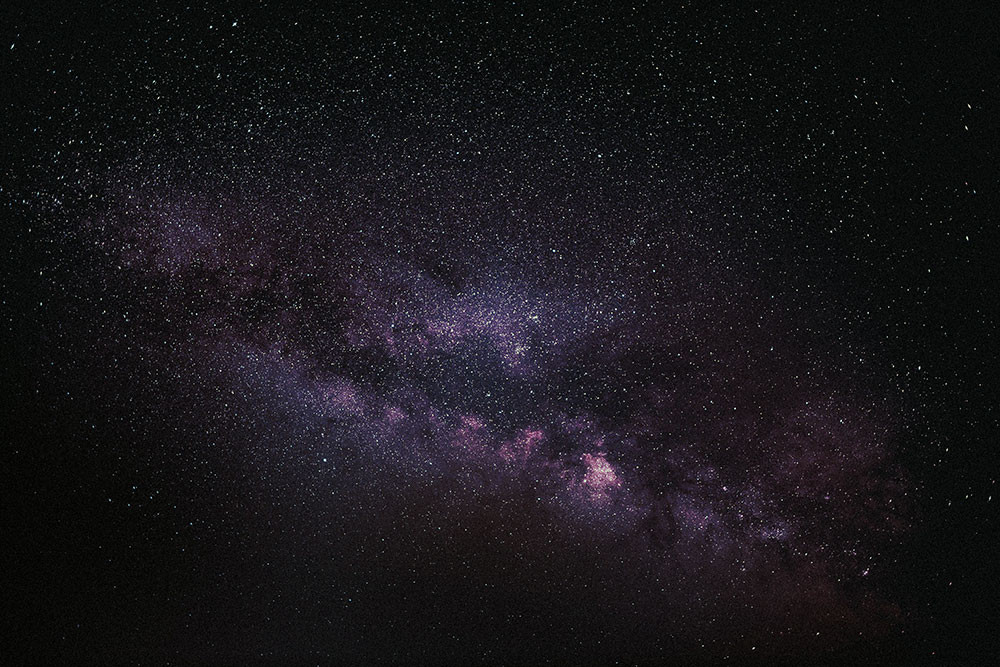 stars Milky Way Lake District