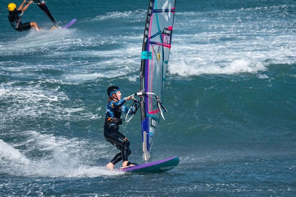 windsurfer Sarah Jackson