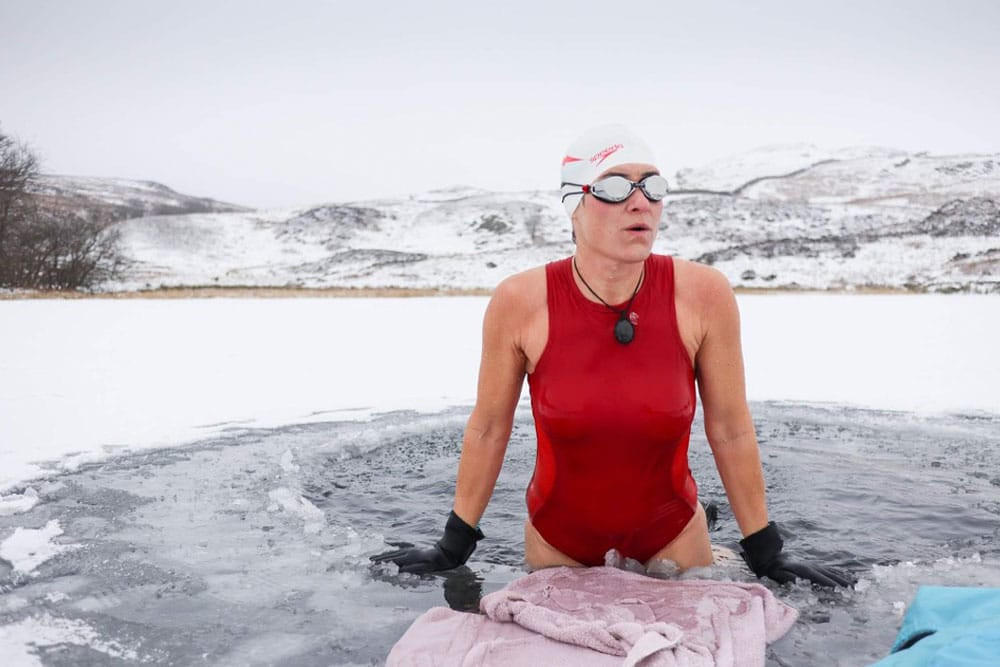 Gilly McArthur wonderful wild women ice hole
