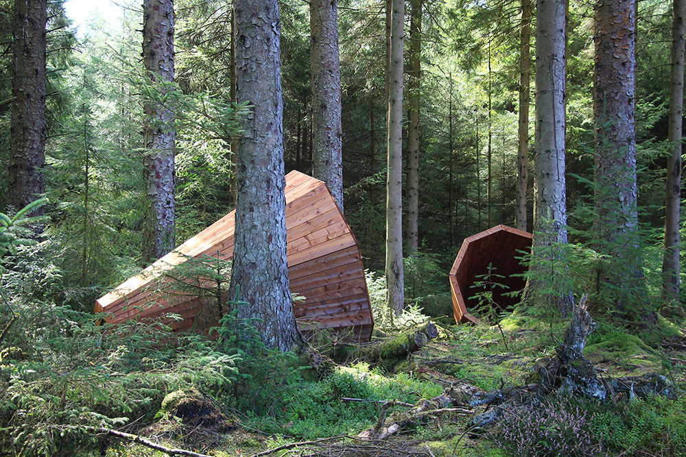 RUUP sculpture at Grizedale Forest