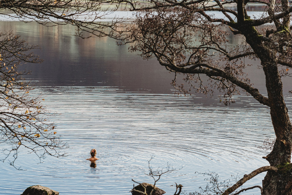 Swimming in Ullswater