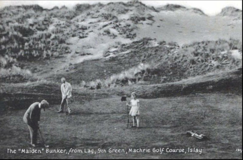 The old 9th green