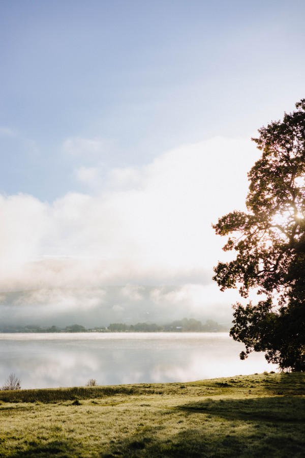 Looking out to Ullswater lake at Another Place, The Lake