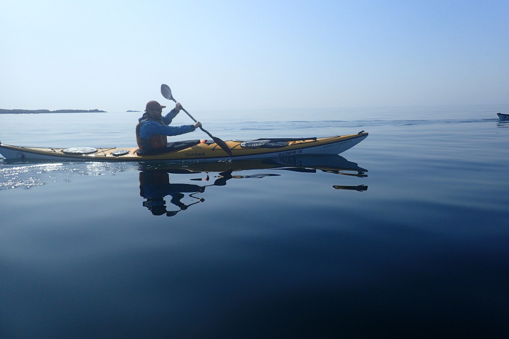 Sea kayaking