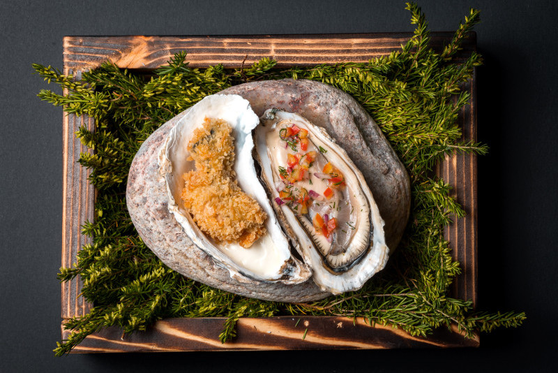 Oysters at 18 Restaurant & Bar