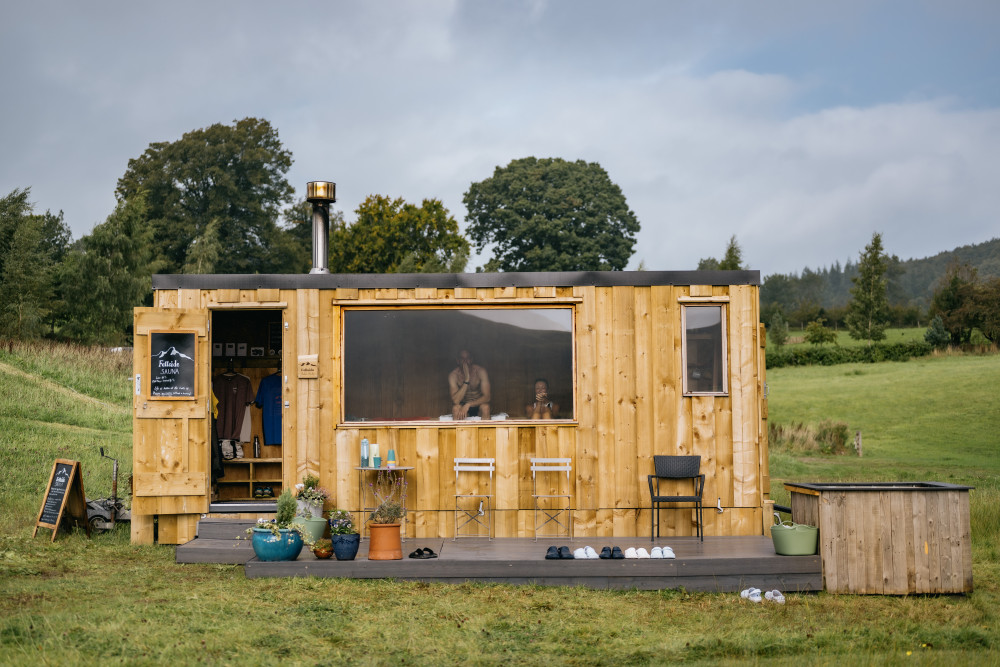 Fellside Sauna at Another Place The Lake