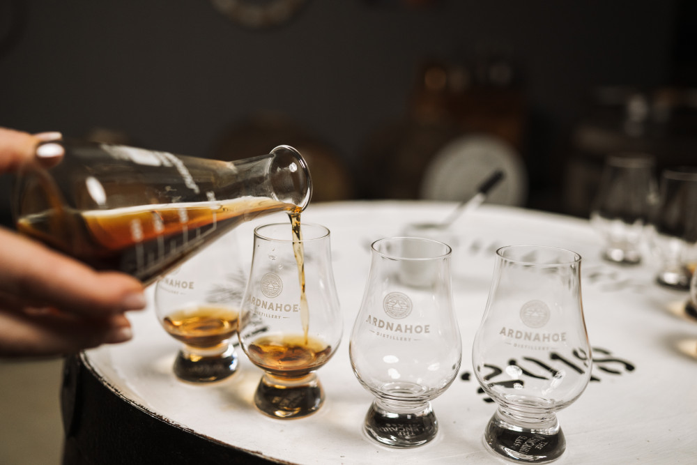Ardnahoe whisky tasting