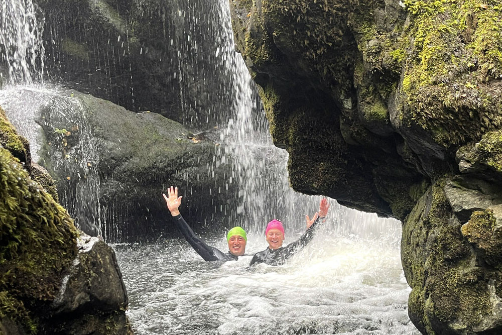 Waterfall wild swim