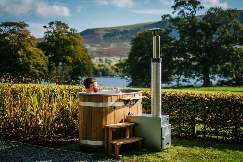 Kirami UK hot tub at Another Place, The Lake