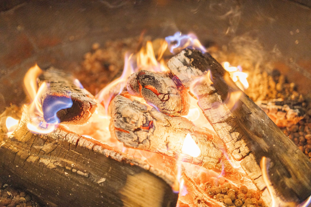 Fire embers