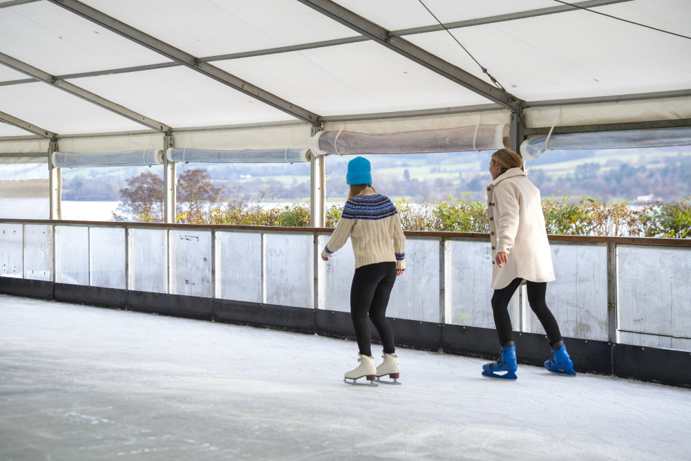Ice Skating at Another Place, The Lake
