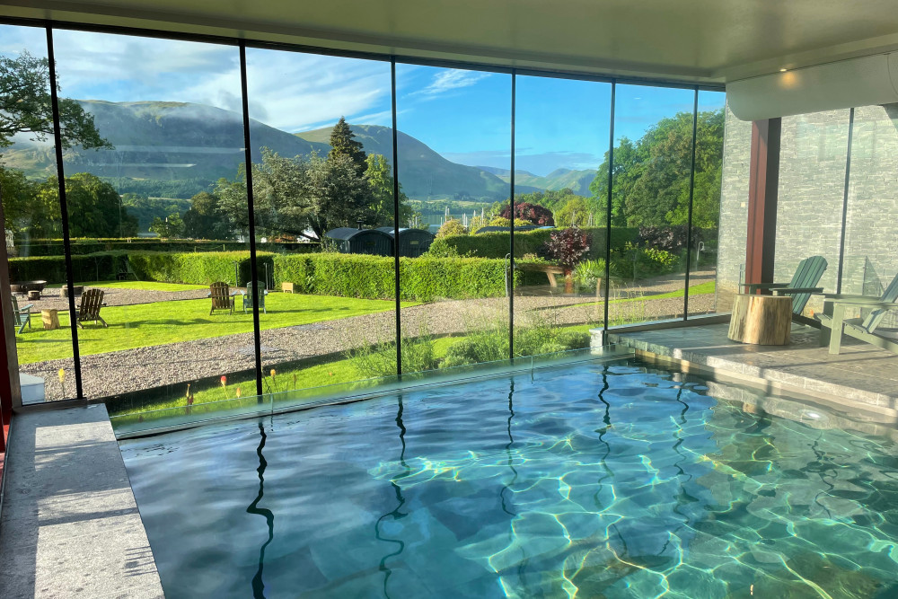 Swimming pool at Another Place The Lake