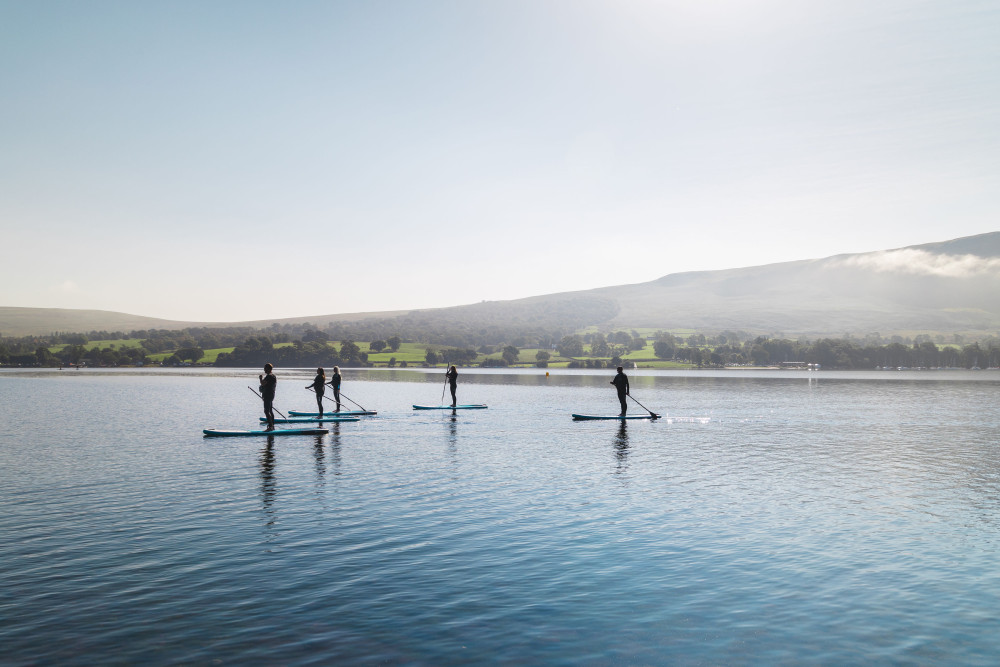 Paddleboarding on Ullswater