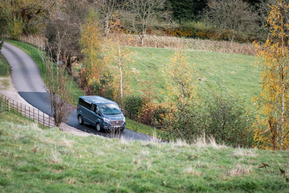 van driving