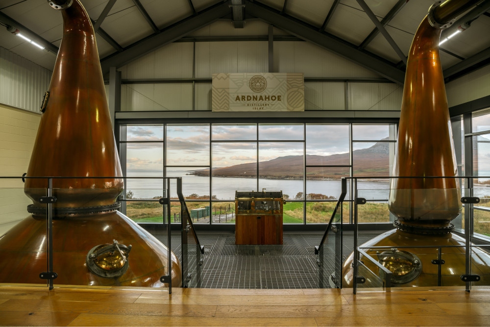 Ardnahoe's copper stills