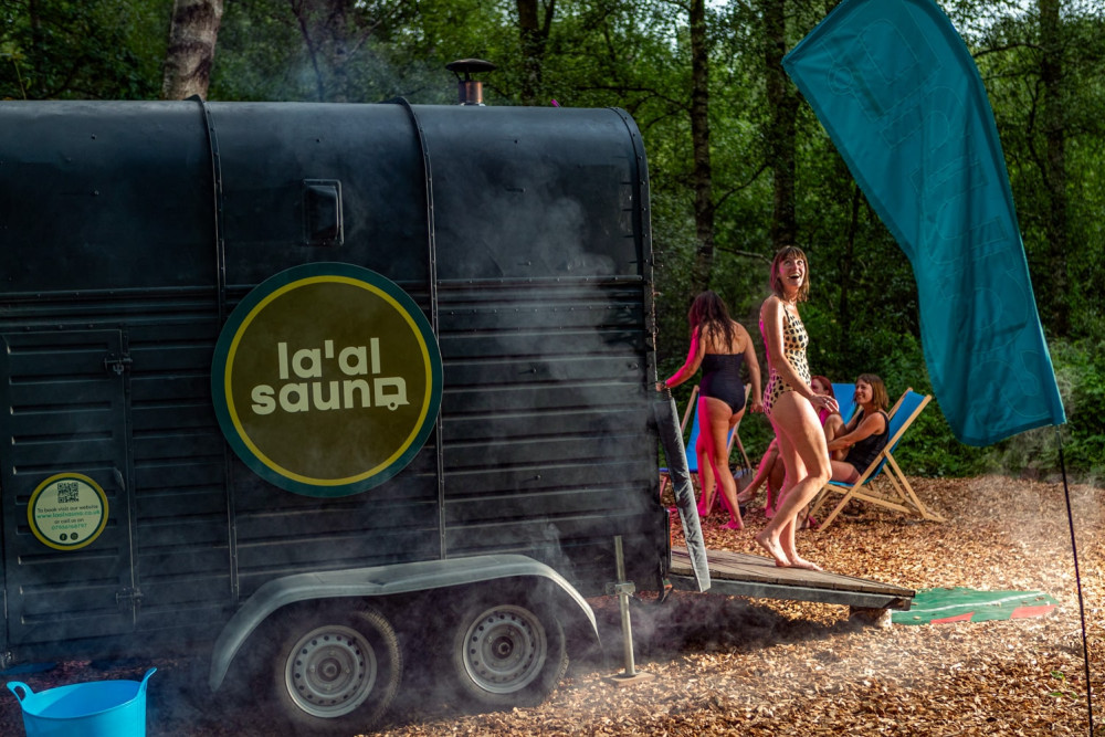 la'al horsebox sauna